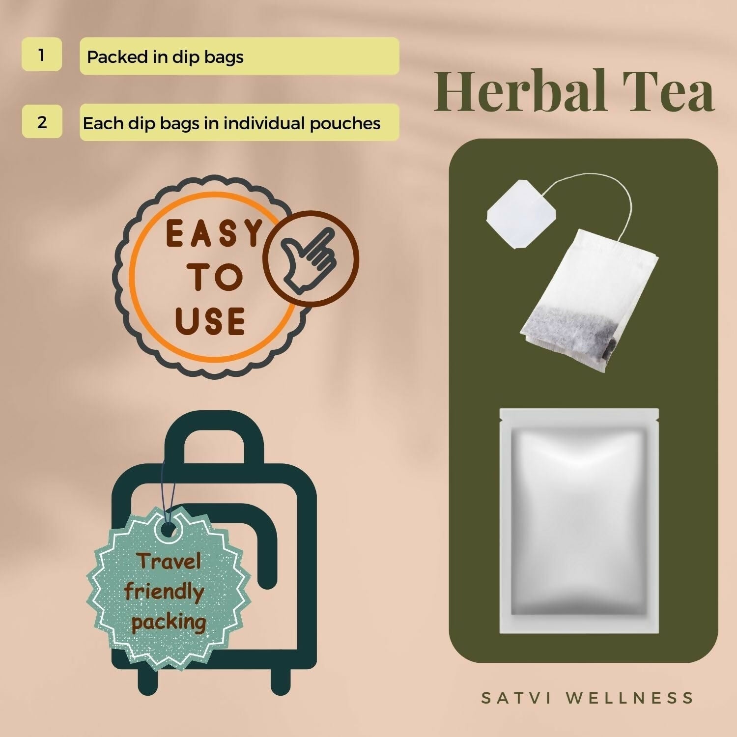 Satvi Wellness Black seed tea | Black cumin tea | Nigella seed tea | Kalonji seed tea | Herbal tea | Grab2Buy