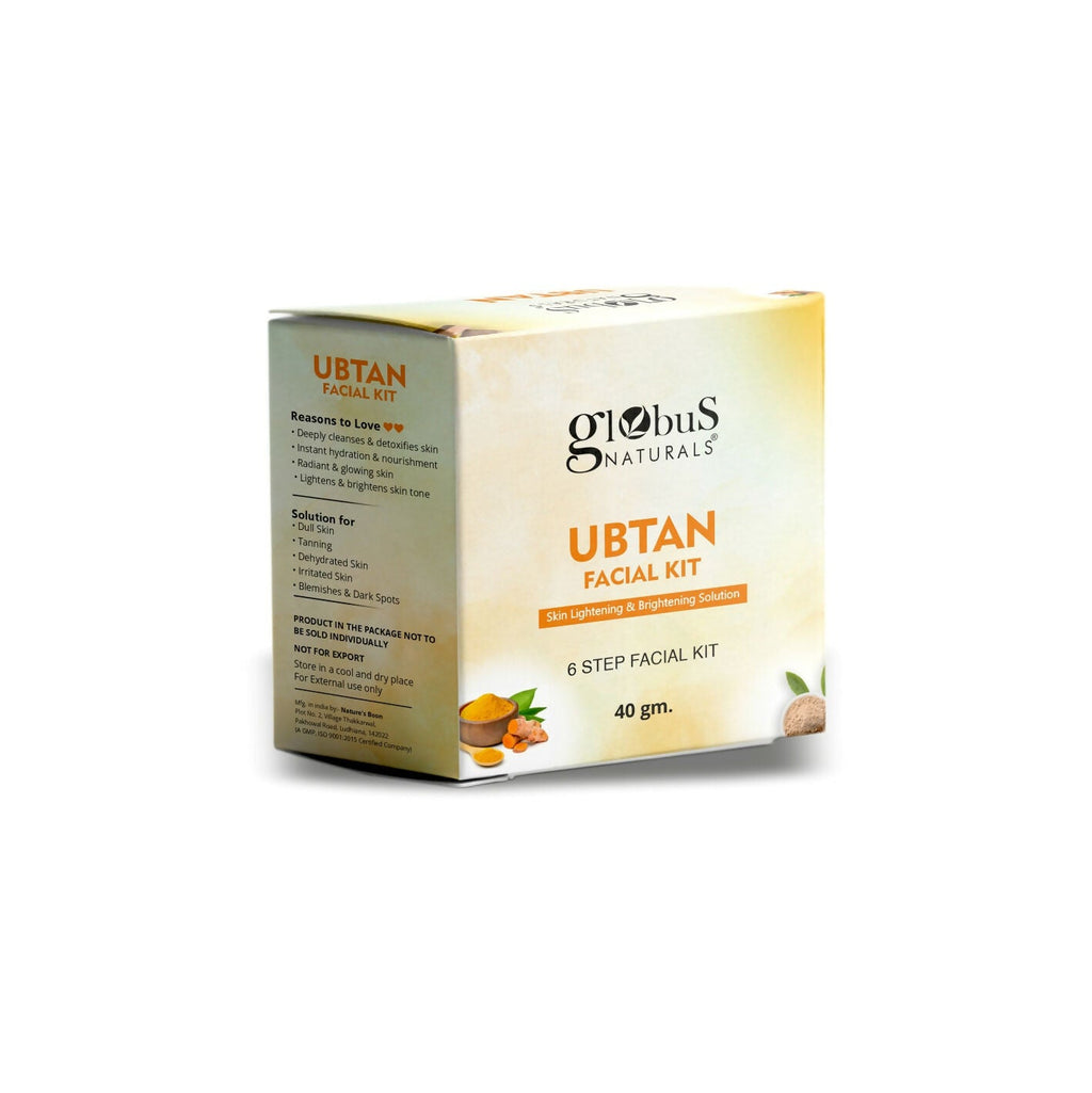Globus Naturals Brightening Ubtan 6 Step Facial Kit | Grab2Buy