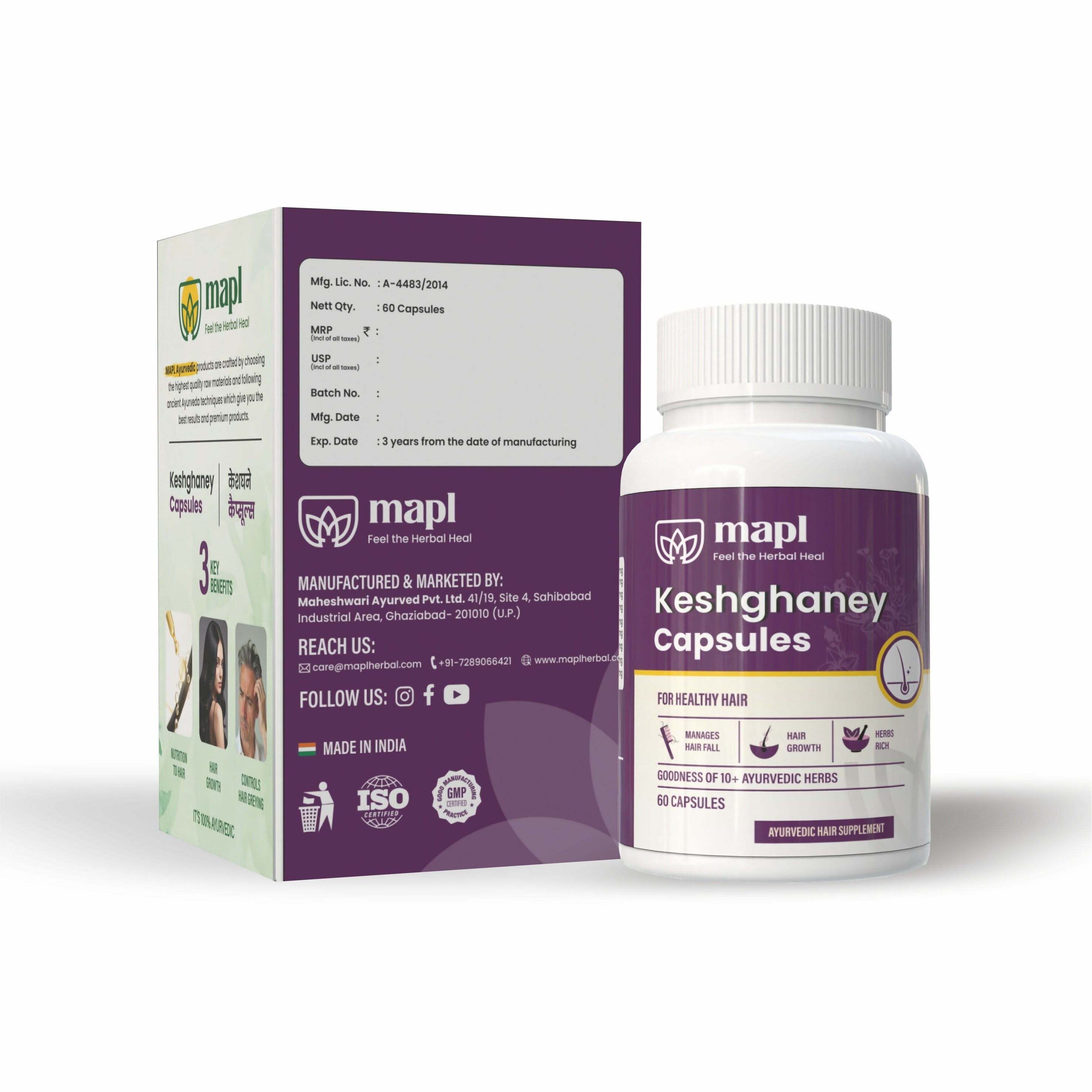 MAPL Keshghaney Capsules | Grab2Buy