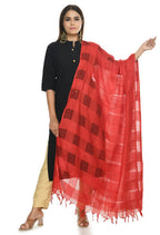 Mominos Fashion Red Window Dupatta | Grab2Buy