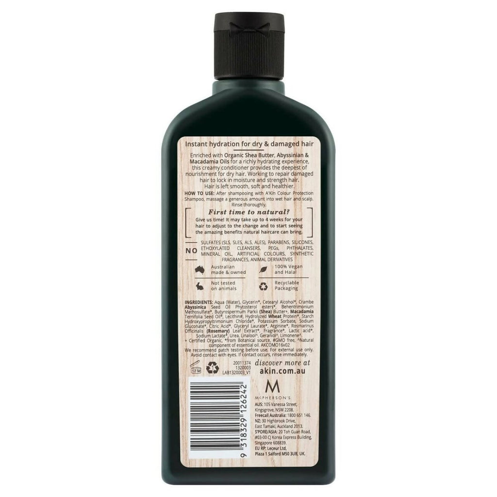 Akin Macadamia & Wheat Protein Moisture Rich Conditioner | Grab2Buy