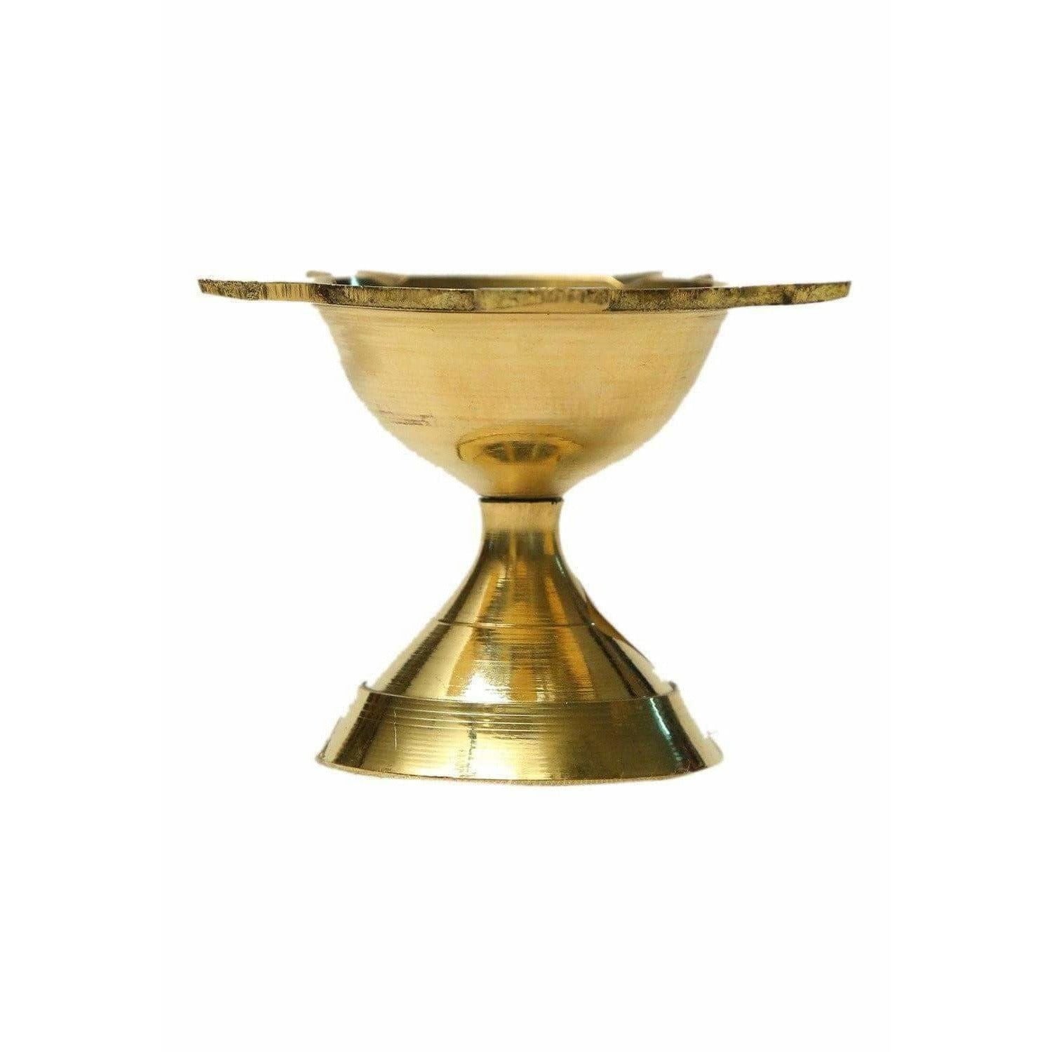 Diya Lamp Oil Stand (Small Size) / Deepam Kundulu (Small Size) | Swadesiicart