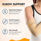 Orth-rem Elbow Support Brace For Men & Women (Pair)