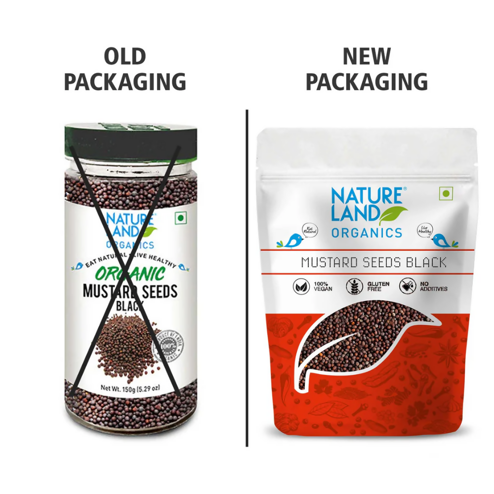 Nature Land Organics Mustard Black | Grab2Buy