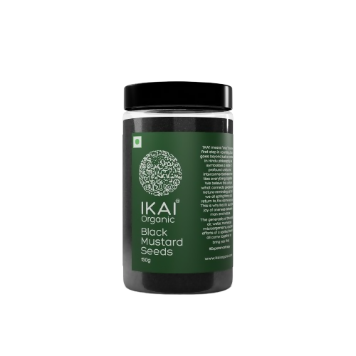 IKAI Organic Black Mustard Seeds | Grab2Buy