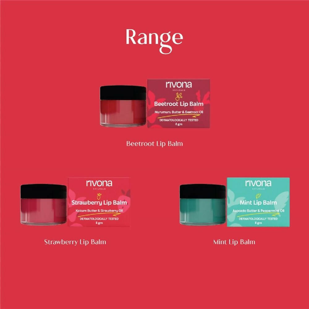 Rivona Naturals Beetroot Lip Balm | Grab2Buy
