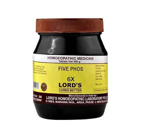 Lord's Homeopathy Five Phos Biocombination Tablets | Grab2Buy