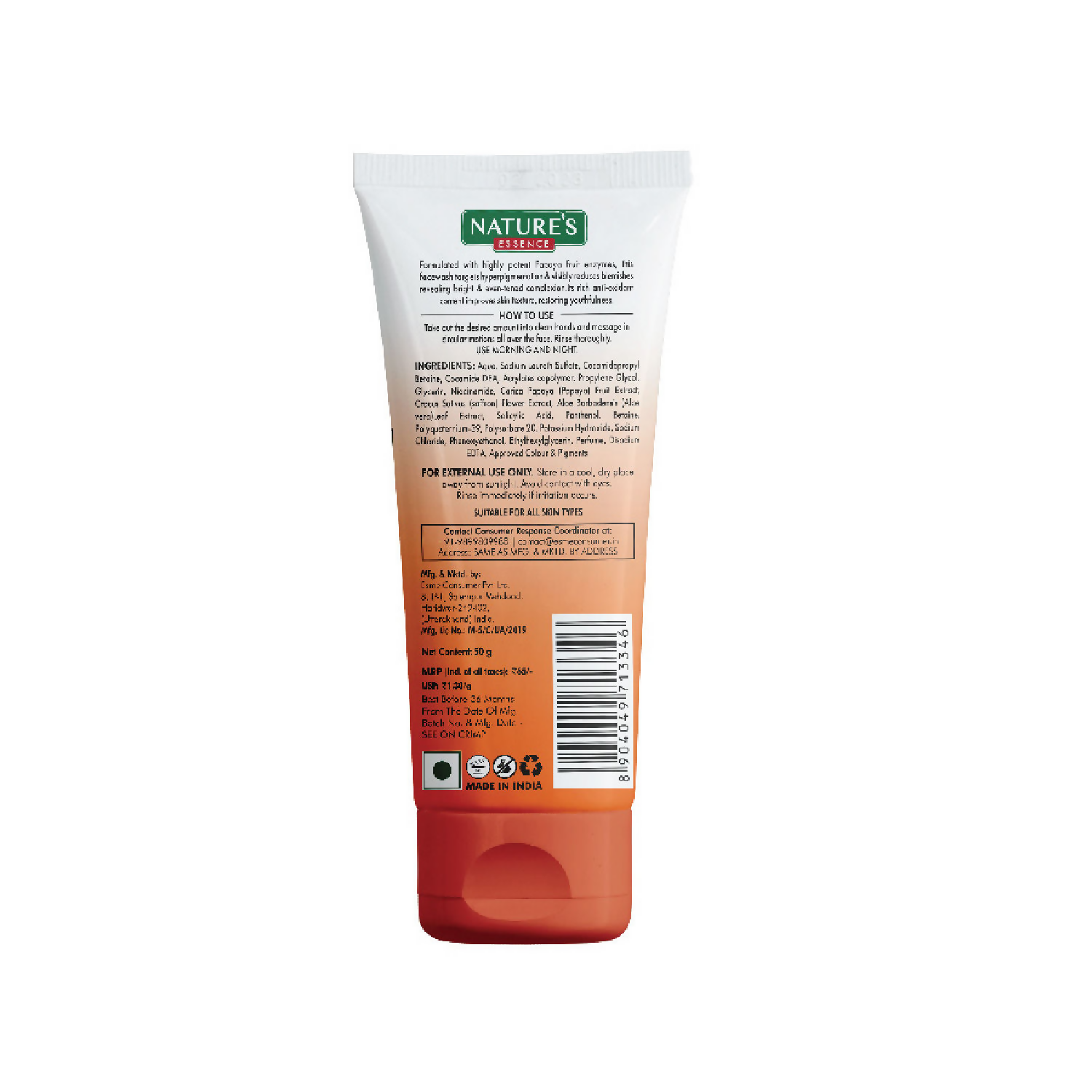 Nature's Essence Anti-Pigmentation Papaya Gel Face Wash | Grab2Buy