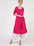 Cheera Pin-tuck Kurta Palazzo Set CH066K | Grab2Buy