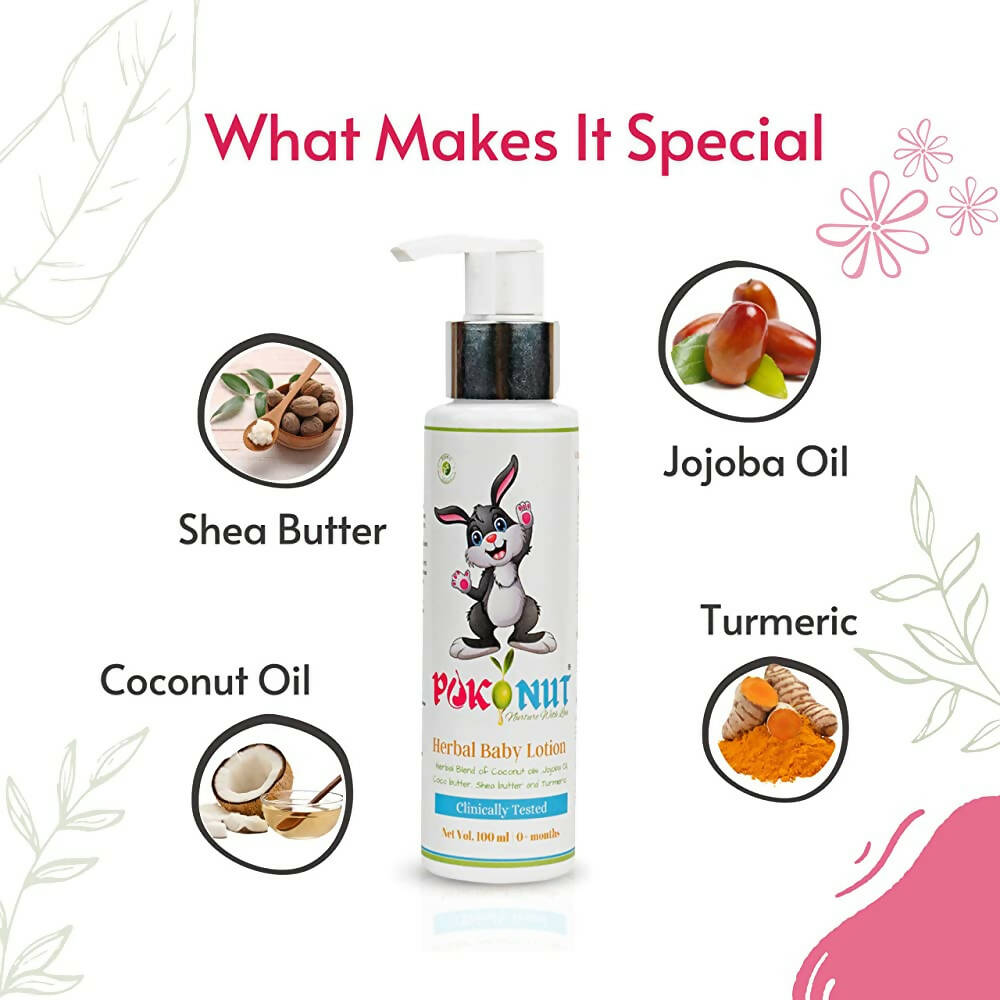 Pokonut Herbal Nourishing Baby Face And Body Lotion | Grab2Buy