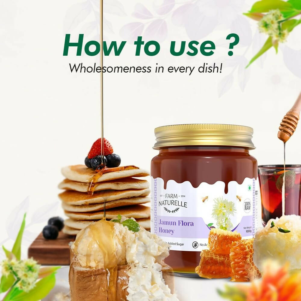 Farm Naturelle Jamun Flora Honey | Grab2Buy