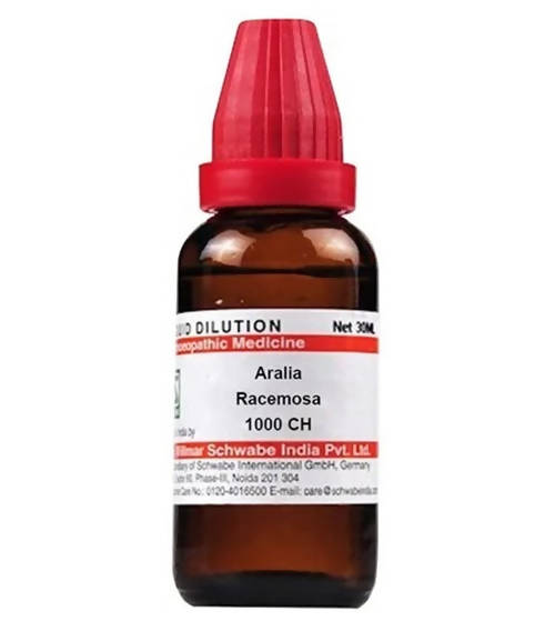 Dr. Willmar Schwabe India Aralia Racemosa Dilution | Grab2Buy