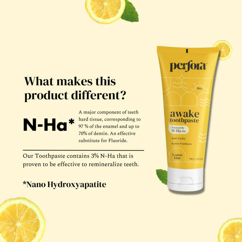 Perfora Awake Toothpaste Lemon Mint | Grab2Buy