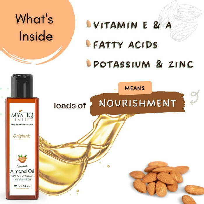 Mystiq Living Originals Sweet Almond Oil | Grab2Buy