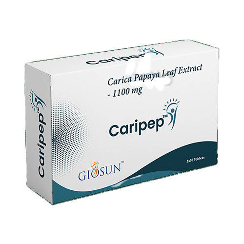 Giosun Caripep Carica Papaya Leaf Extract Tablets | Grab2Buy