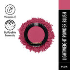 Lakme Face It Blush - Perfect Plum | Grab2Buy
