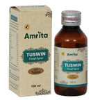 Amrita Tuswin Cough Syrup With Tulasi | Grab2Buy