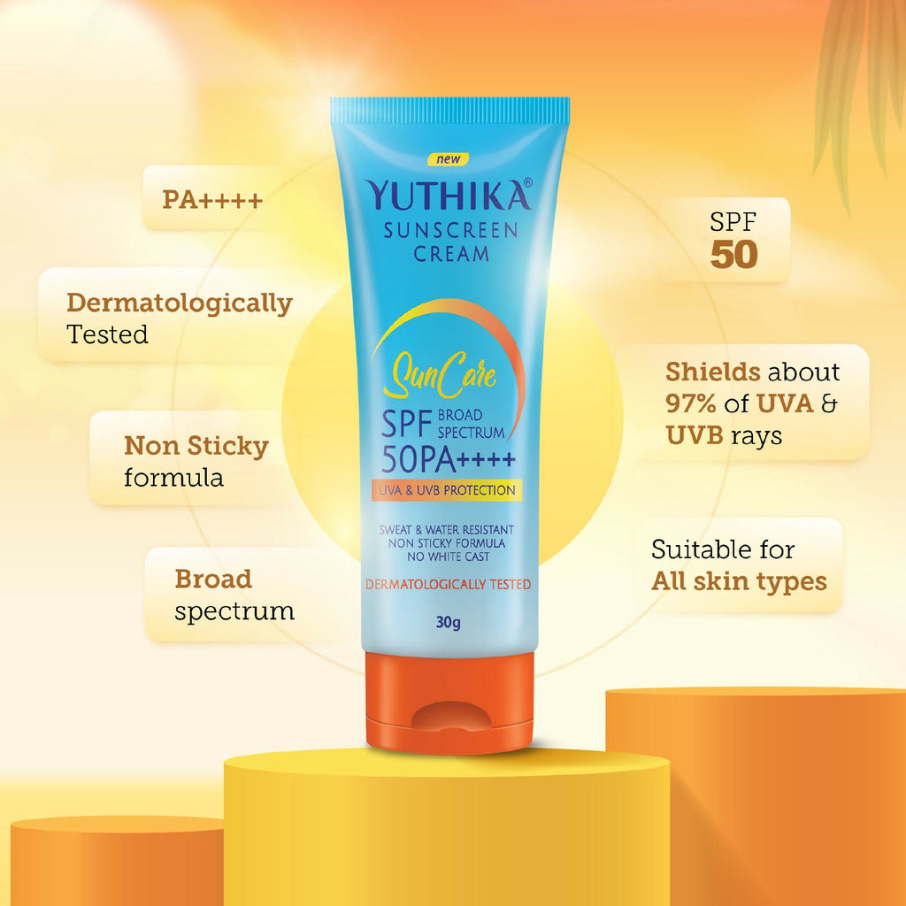 Yuthika Sunscreen Lotion SPF 50 PA+++ | Grab2Buy