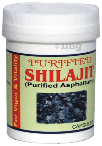 Indian Remedies Purified Shilajit Capsules | Authentic Himalayan Ayurvedic Resin