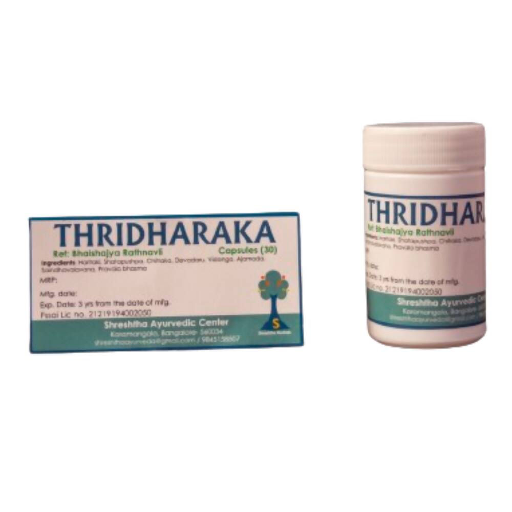 Shreshtha Herbals Thridharaka Capsules | Grab2Buy