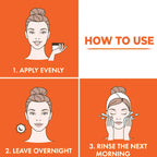 Good Vibes Papaya Even Skin Tone Night Cream with Power of Serum - Nourishes and Brightens the Skin Overnight