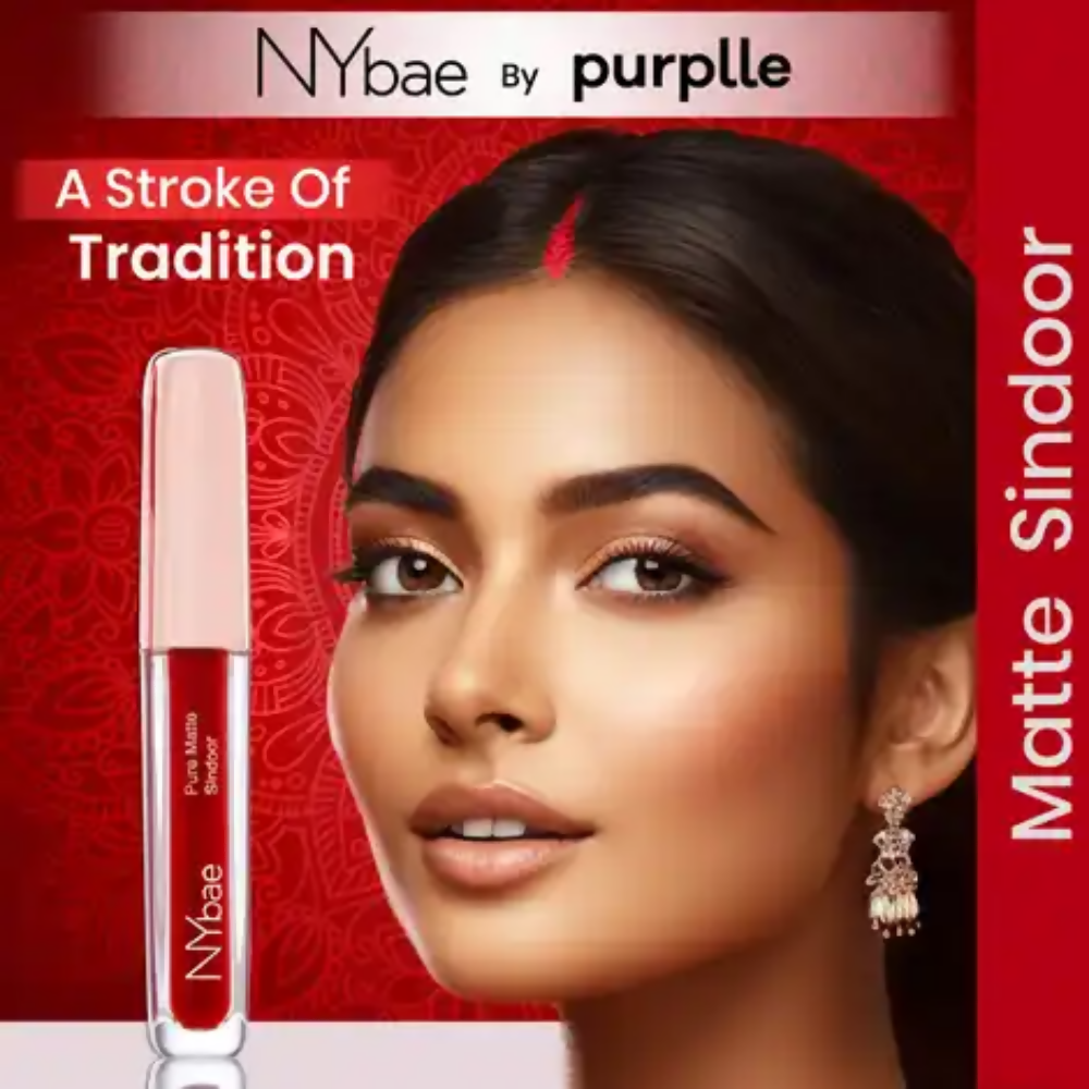 NY Bae Pure Matte Sindoor - Velvet Red 01