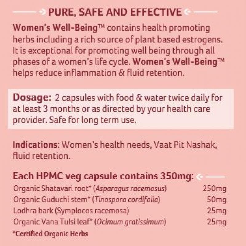 Organic India Women Well Being Capsules | Grab2Buy