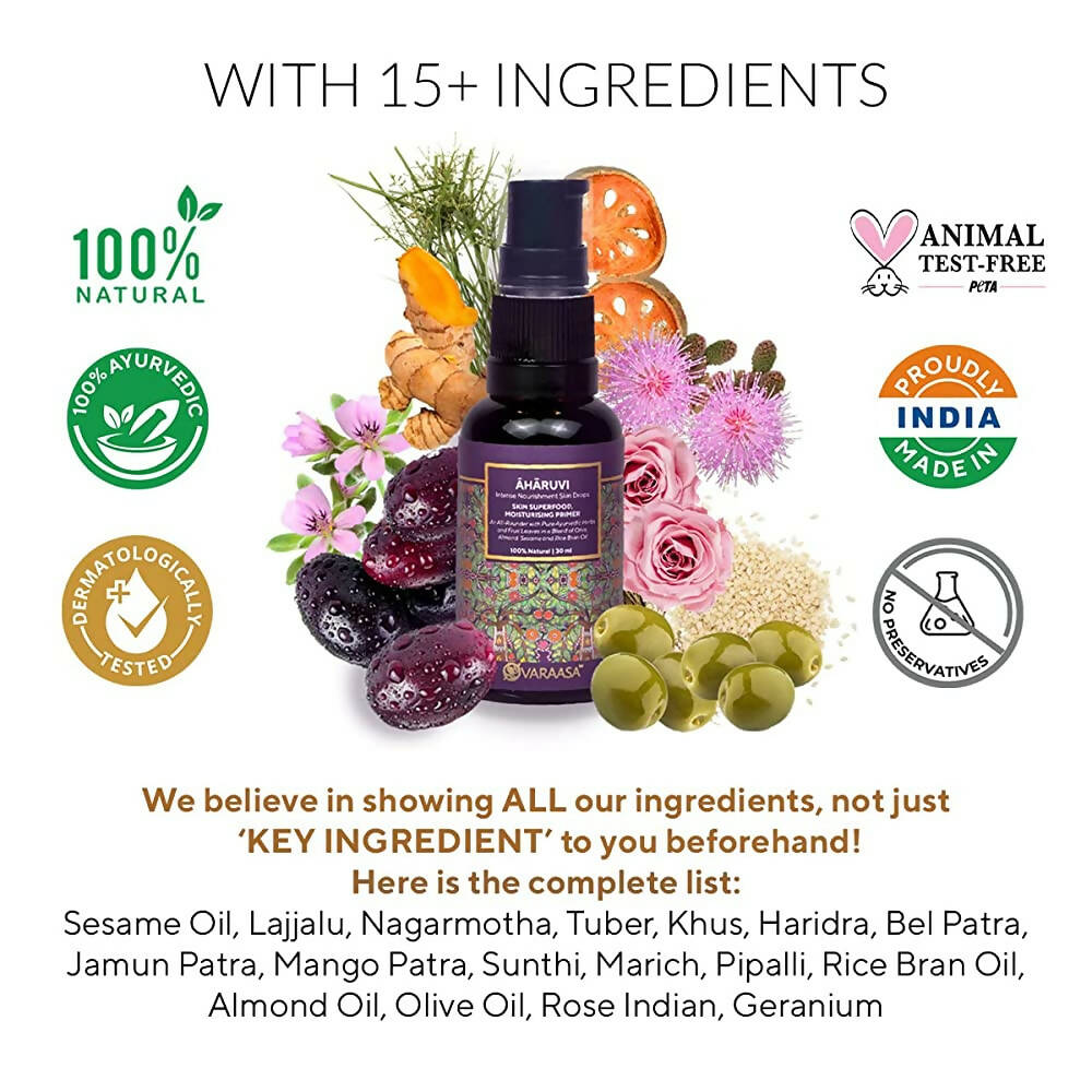 Varaasa Aharuvi Intense Nourishment Skin Drops | Grab2Buy