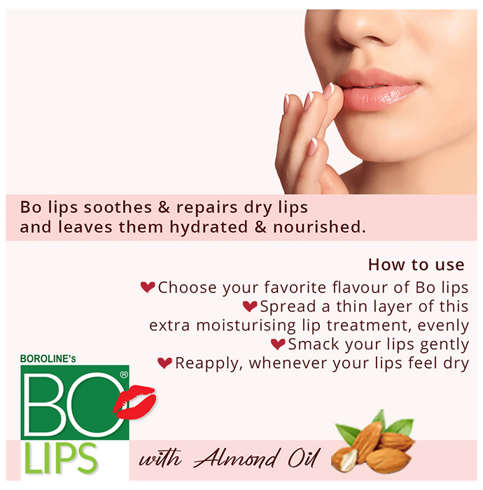 Boroline BO LIPS Smoochy Lip Balm - Vanilla | Grab2Buy
