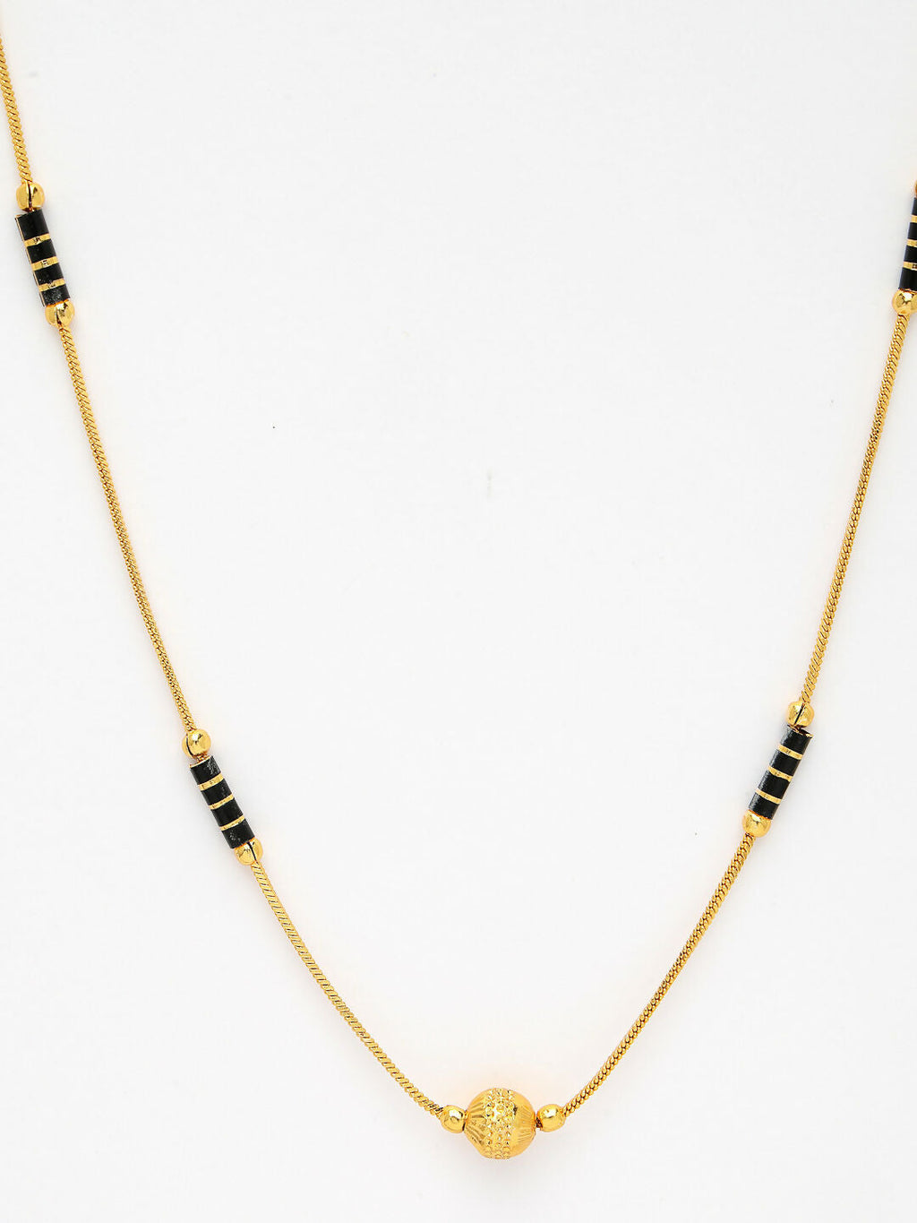 NVR Women's Gold-Polished Mangalsutra | Grab2Buy