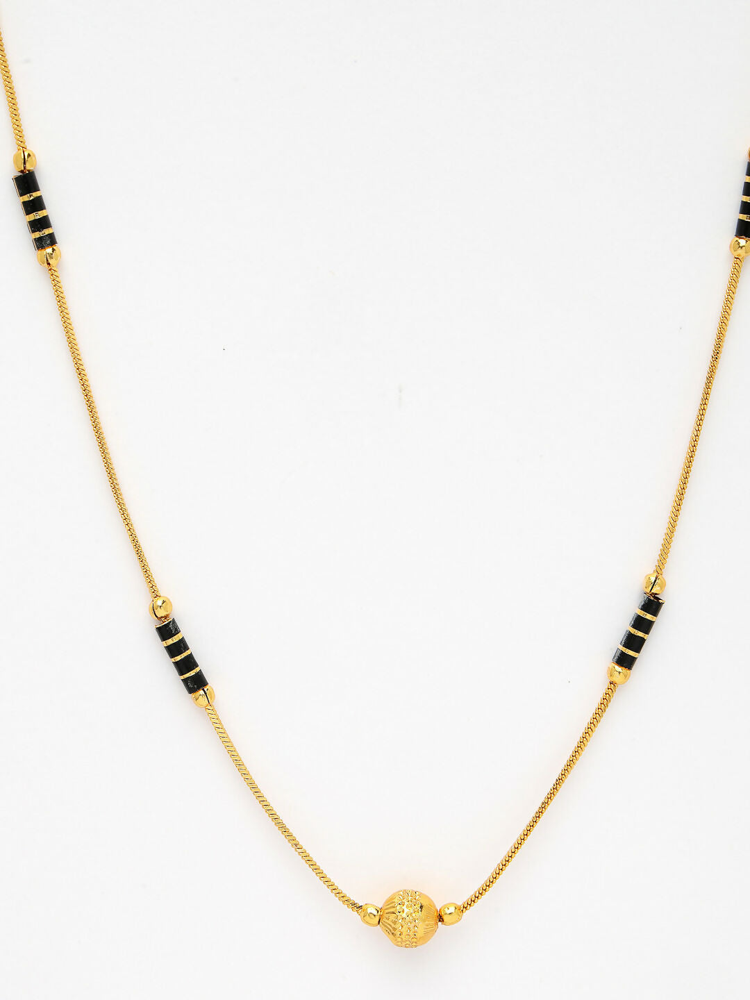 NVR Women's Gold-Polished Mangalsutra | Grab2Buy