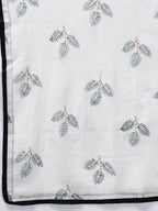 Yufta Women Navy Blue & White Embroidered Kurta with Palazzo & Dupatta | Grab2Buy