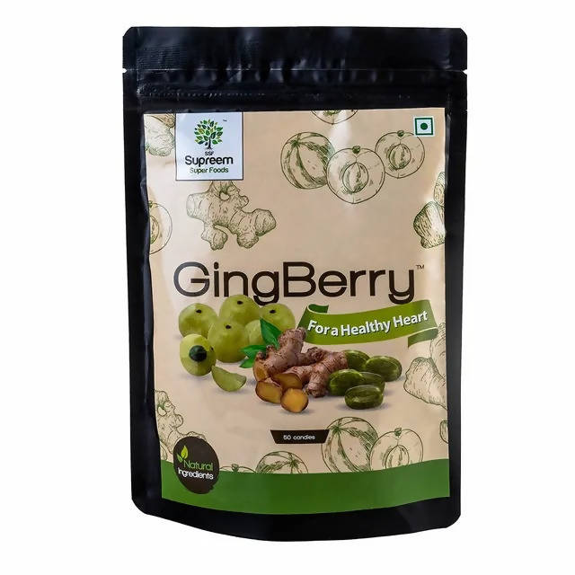 Supreem Super Foods Gingberry Candy | Grab2Buy
