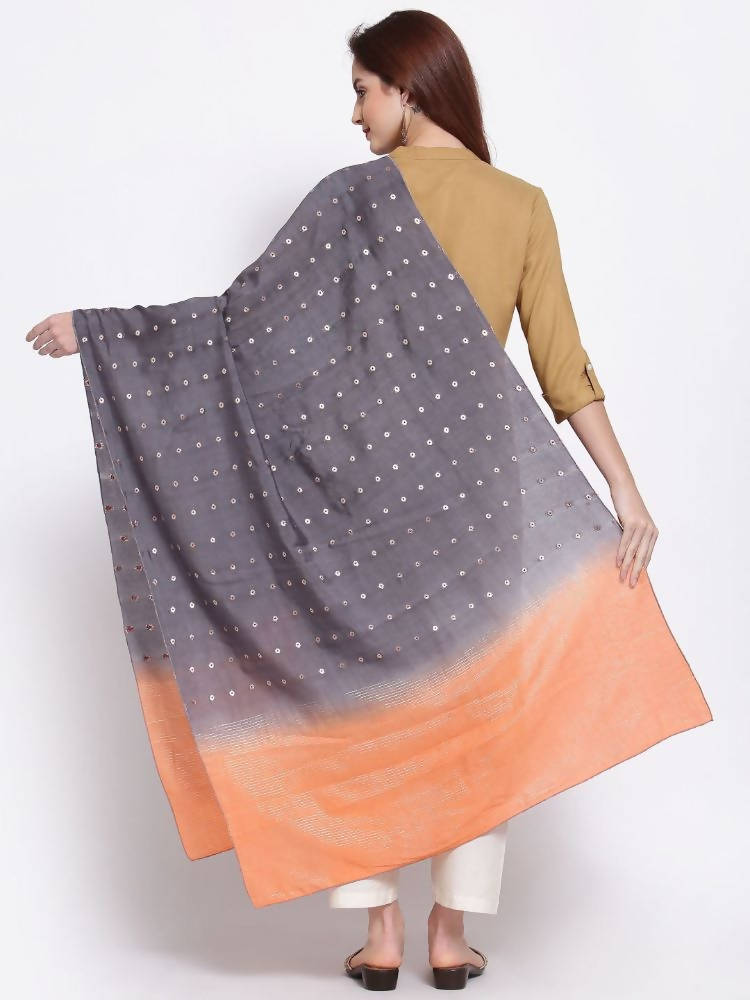 Myshka Women's Latest Multi Colour Cotton Silk Printed Casual Dupatta | Grab2Buy