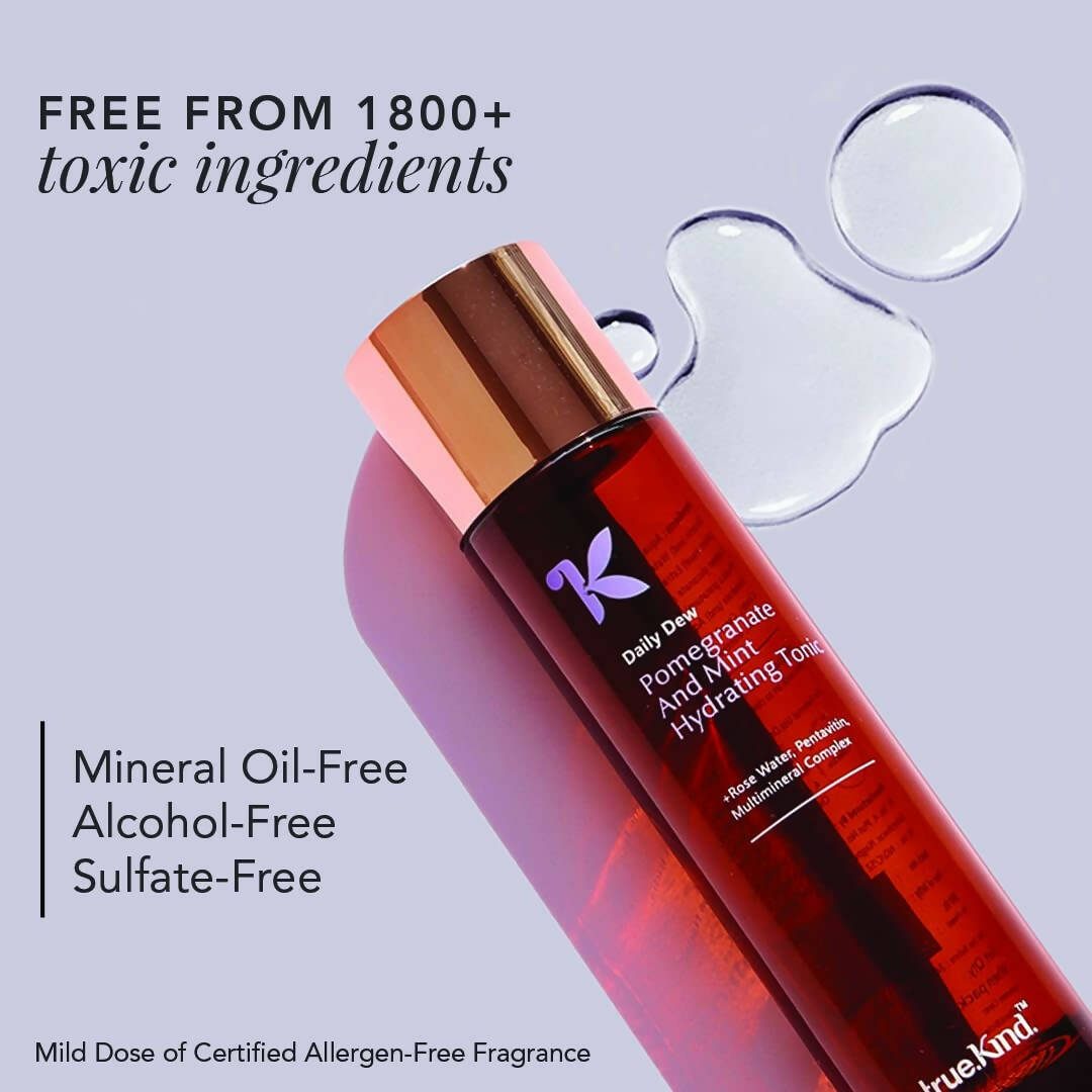 True Kind Daily Dew Pomegranate & Mint Hydrating Tonic Face Mist | Grab2Buy
