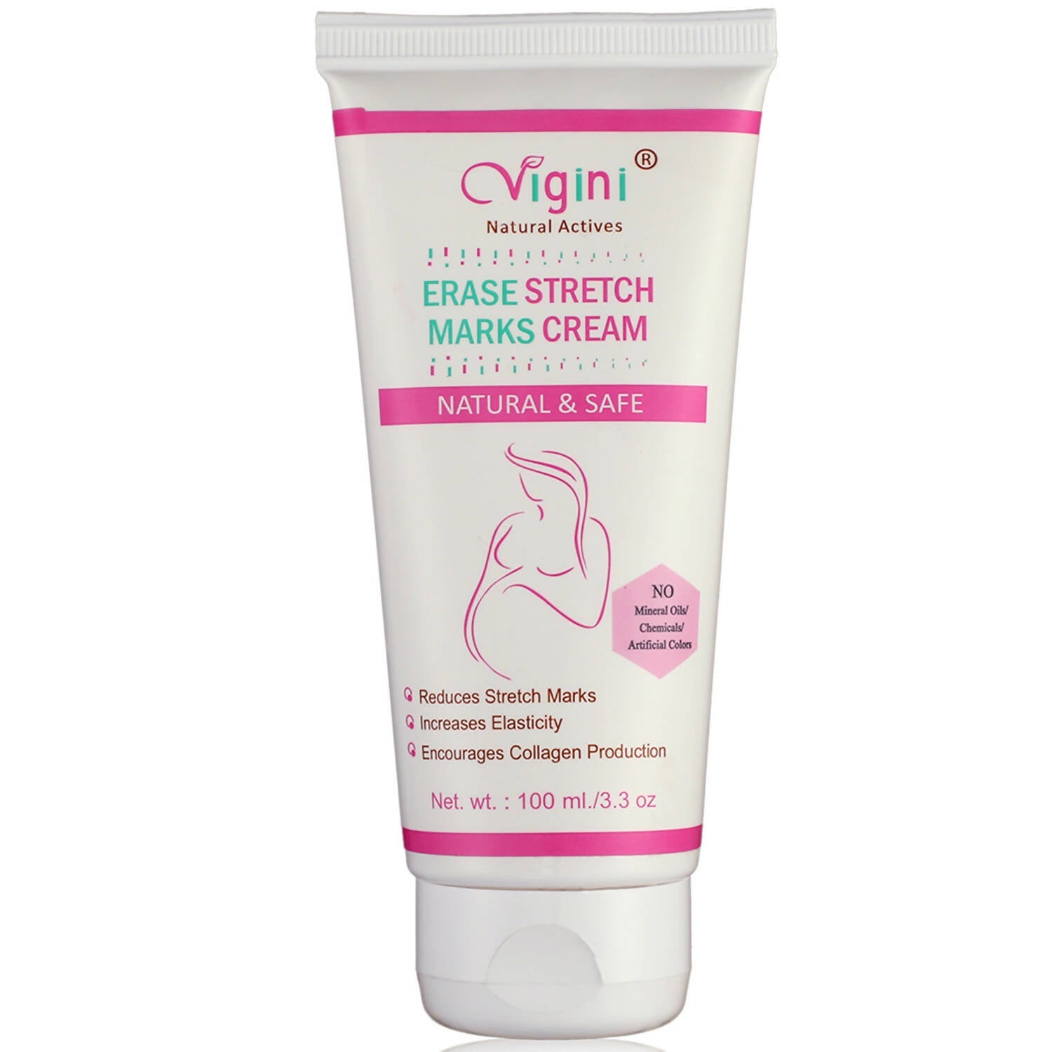 Vigini Natural Actives Stretch Marks Scars Removal Oil Cream | Grab2Buy