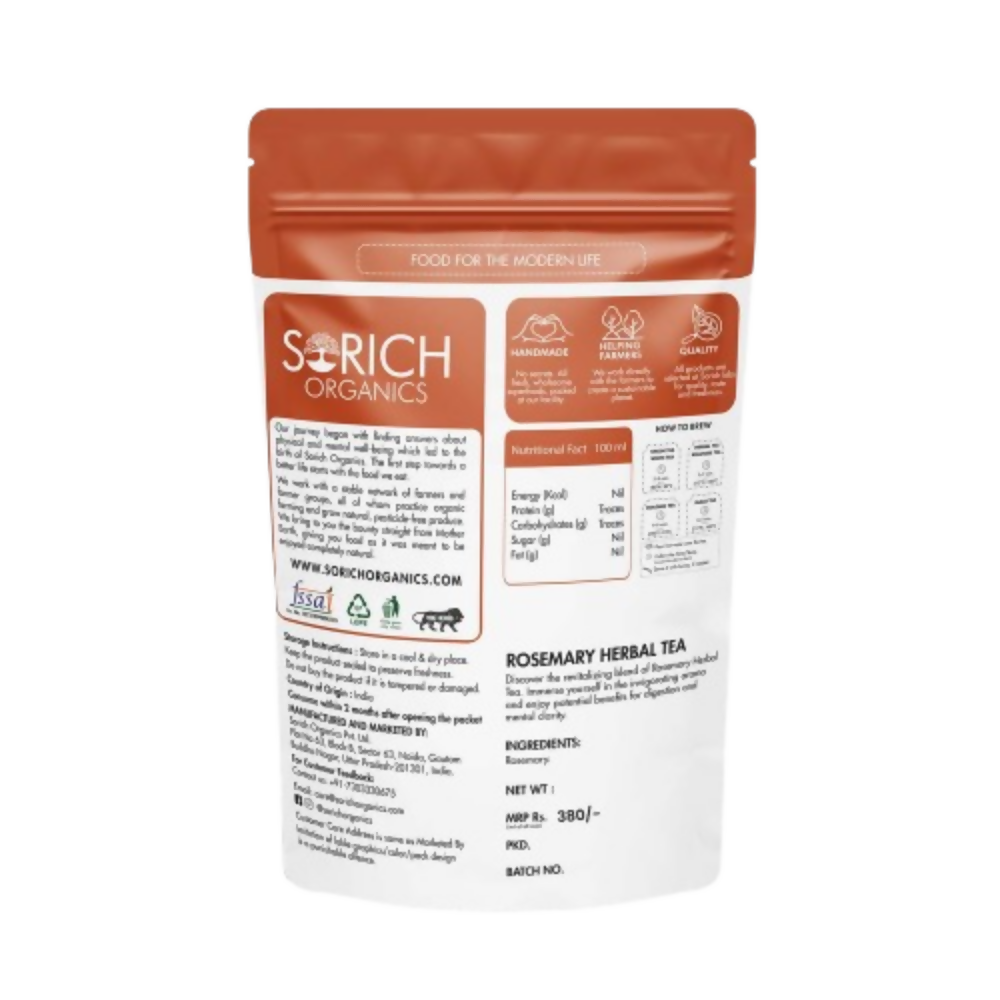 Sorich Organics Rosemary Herbal Tea | Grab2Buy