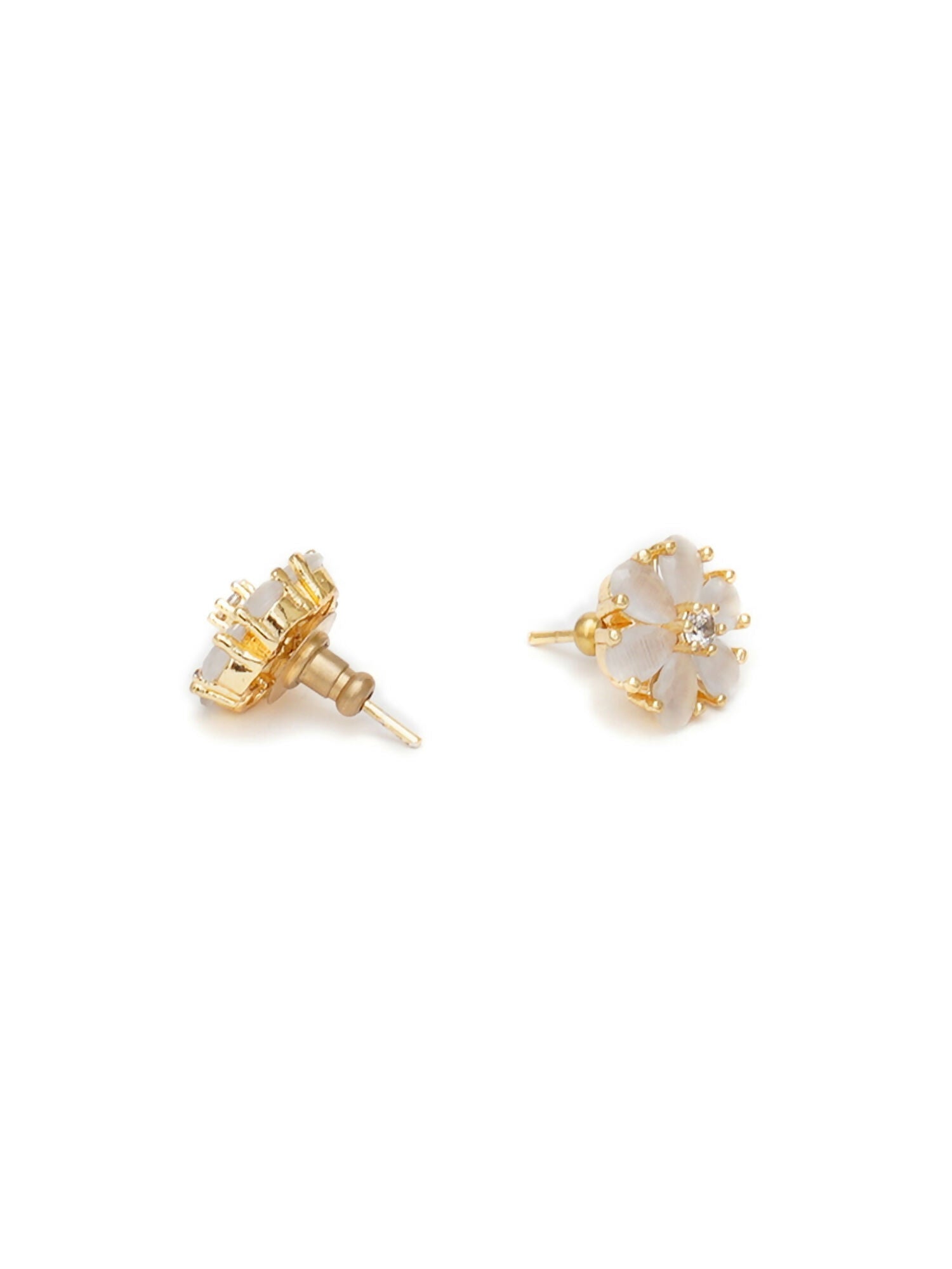 stone stud (white) - Ruby Raang | Grab2Buy