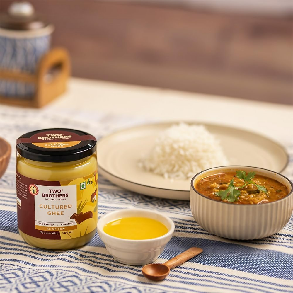 Two Brothers Organic Farms A2 Ghee Butter Organic Grass Fed From Gir Cow | Swadesiicart