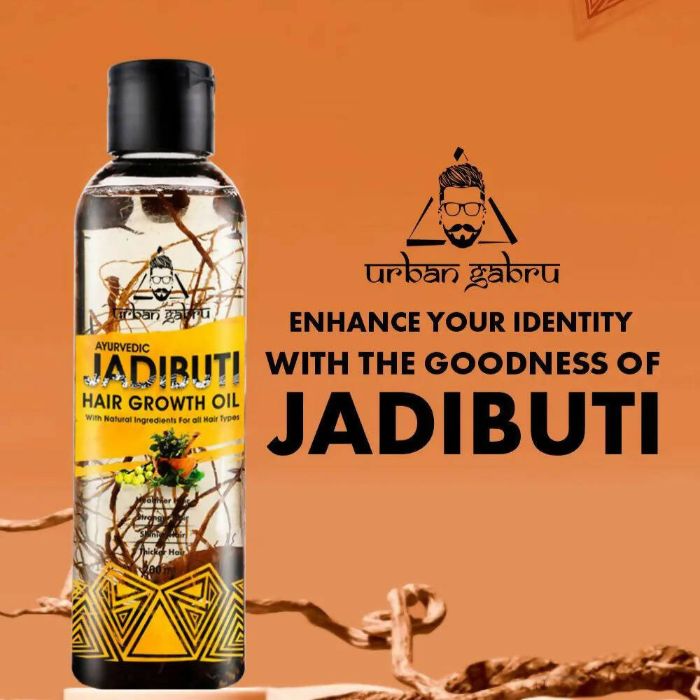 Urbangabru Ayurvedic Jadibuti Hair Growth Oil | Grab2Buy