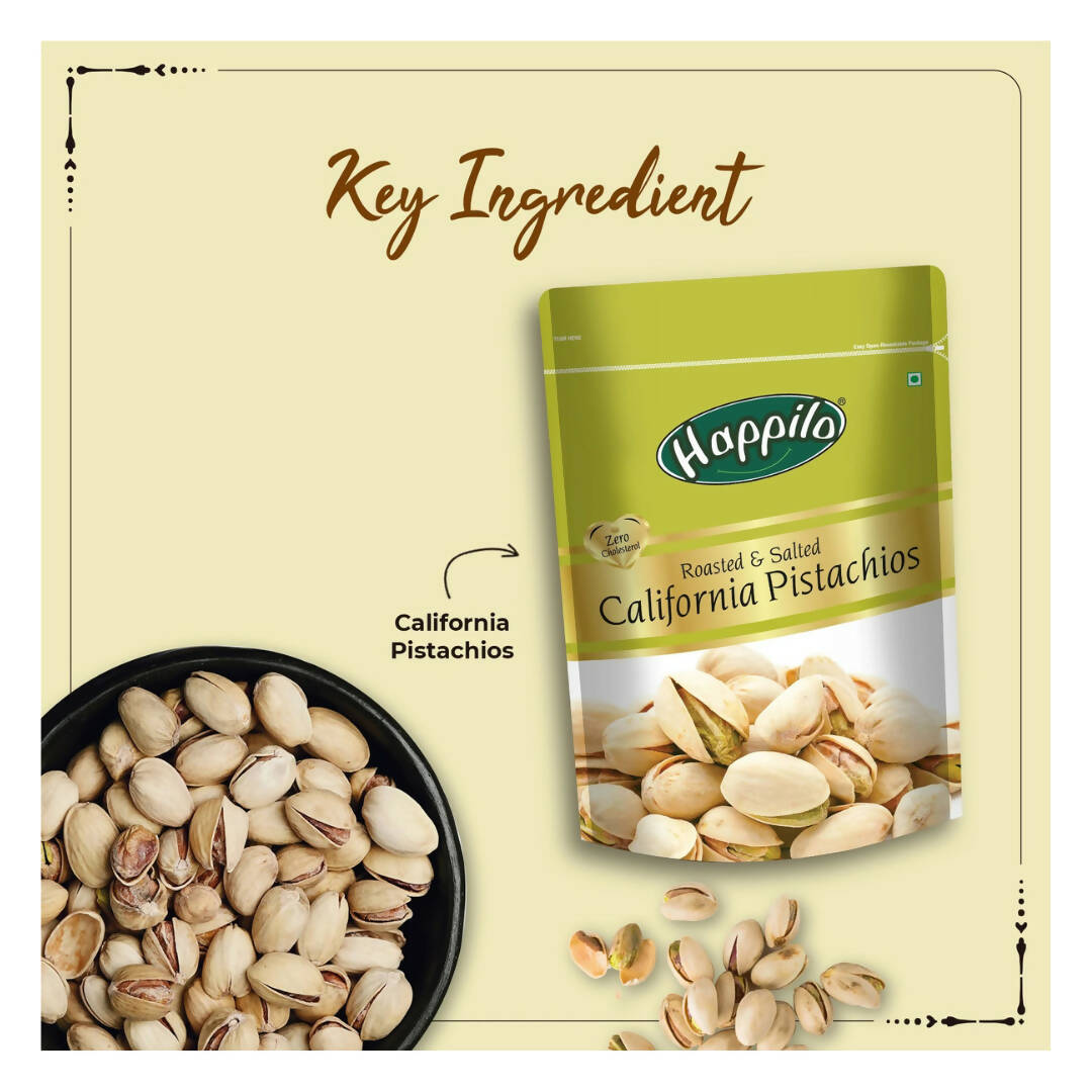 Happilo Freshly Roasted & Salted California Pistachios | Grab2Buy