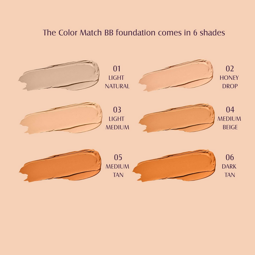 Glam21 Color Match BB Foundation SPF15 - 02 Honey Drop