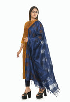 Mominos Fashion Navy Blue Window Dupatta | Grab2Buy