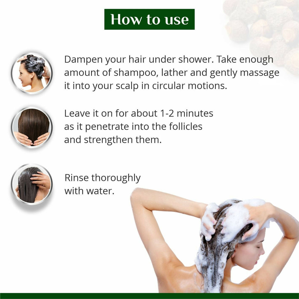 Globus Naturals Amla Reetha Shikakai Shampoo | Grab2Buy