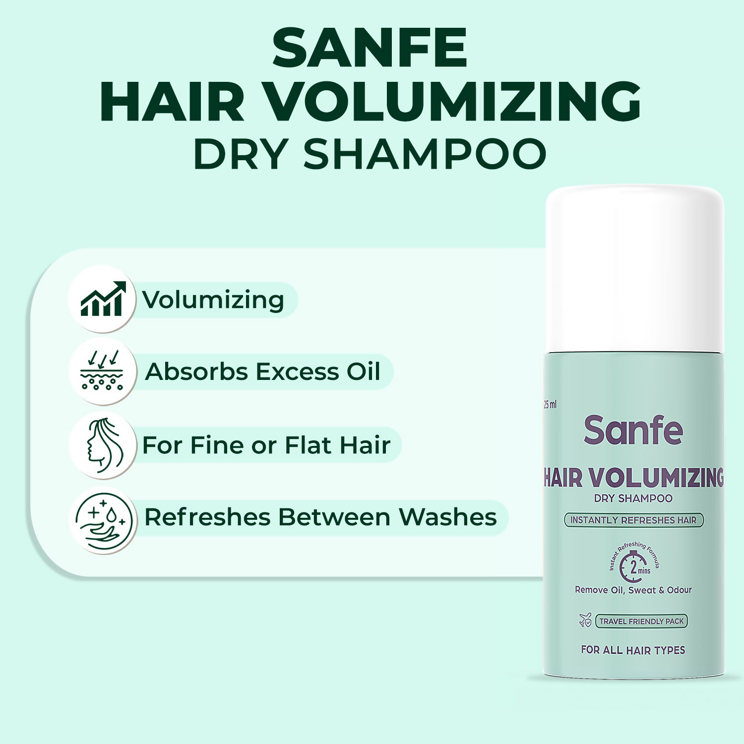 Sanfe Hair Volumizing Dry Shampoo | Grab2Buy