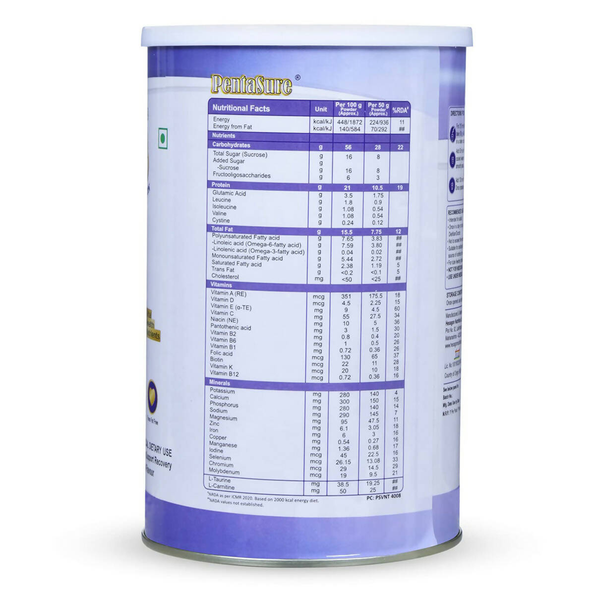 PentaSure Complete Nutritional Powder - Vanilla Flavor | Grab2Buy