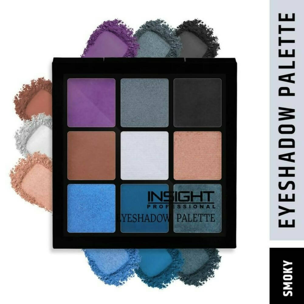 Insight Cosmetics 9 Color Eyeshadow Pallate - Smoky | Grab2Buy