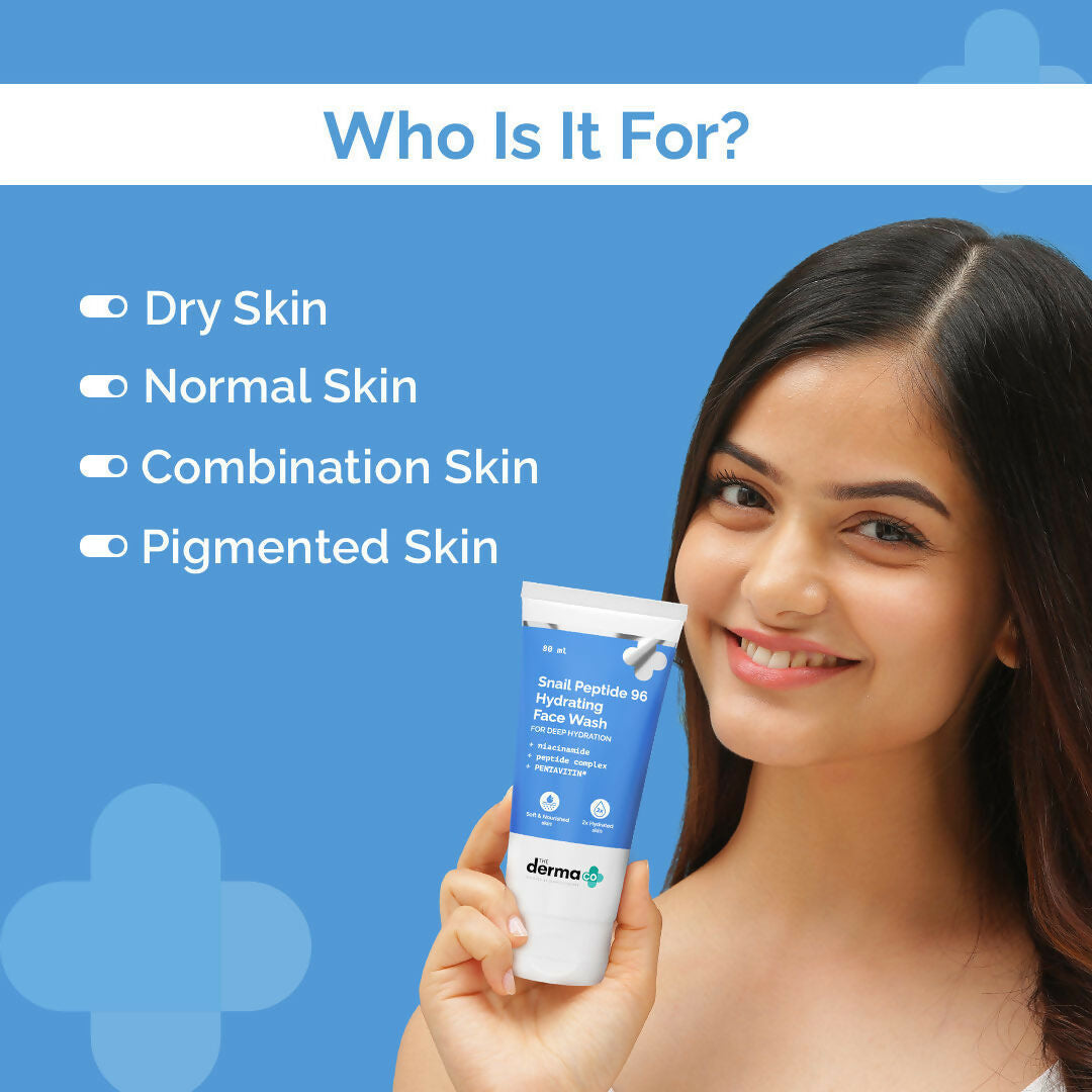 The Derma Co Snail Peptide 96 Hydrating Face Wash | Grab2Buy