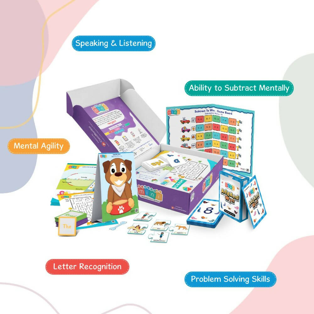 ClassMonitor Mini Learning Kit with Free Mobile App 14+ Learning & Education Topics for Preschool Learning Activities for Age 3 - 5 Years | Grab2Buy