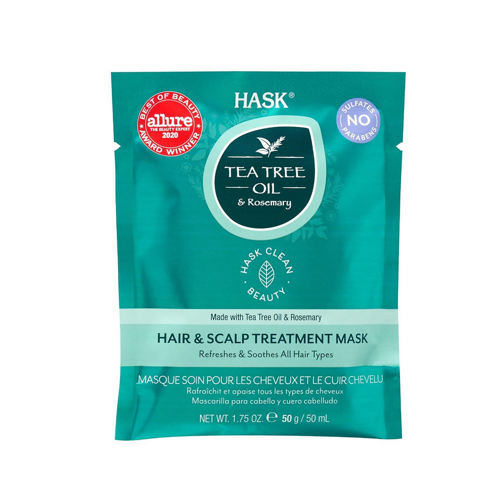 HASK Tea Tree Oil & Rosemary Hair & Scalp Treatment Mask | Grab2Buy